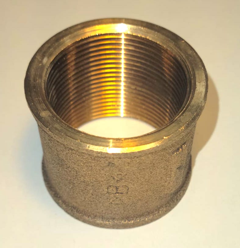 BSP Bronze Fittings - Straight Couplers