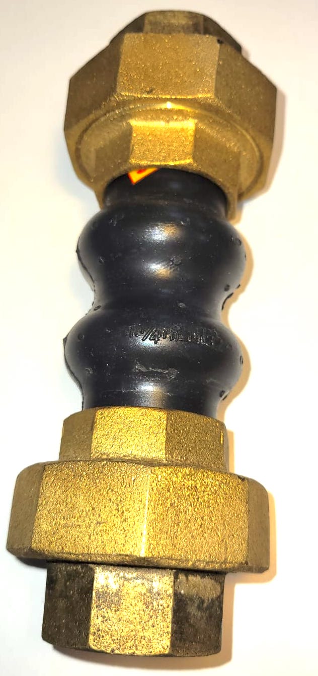 BSP Bronze Fittings - Rubber Expansion Joints